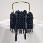 Hand Made Black Soiree Bag