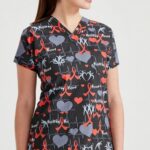 Heart Medical Scrub - Unisex