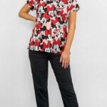 Minnie Mouse Red Medical Scrub - unisex