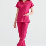 Medical Scrub Pink Cotton