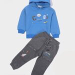 High Quality Boy 95% Cotton 5% Lycra Pajamas Multi-Color Training Suit