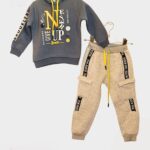 High Quality Boy 95% Cotton 5% Lycra Pajamas Multi-Color Training Suit