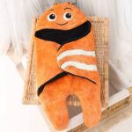 Quilted Padded Baby Fur Printed Port