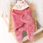 Quilted Padded Baby Fur Printed Port