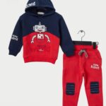 High Quality Boy 95% Cotton 5% Lycra Pajamas Multi-Color Training Suit