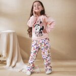 Winter Girl Printed Multi-Color Pajamas