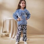 Winter Girl Printed Multi-Color Pajamas